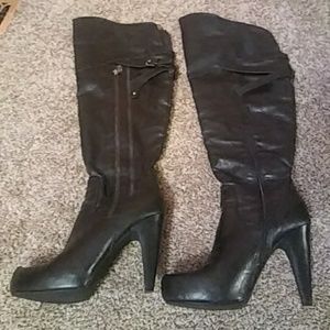 G by Guess over the knee boots size 10